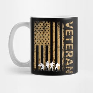Veteran American Flag Mug